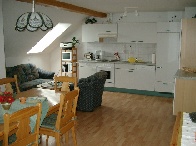 Wohnraum der Ferienwohnung